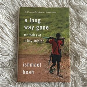 A Long Way Gone by Ishmael Beah, hardcover